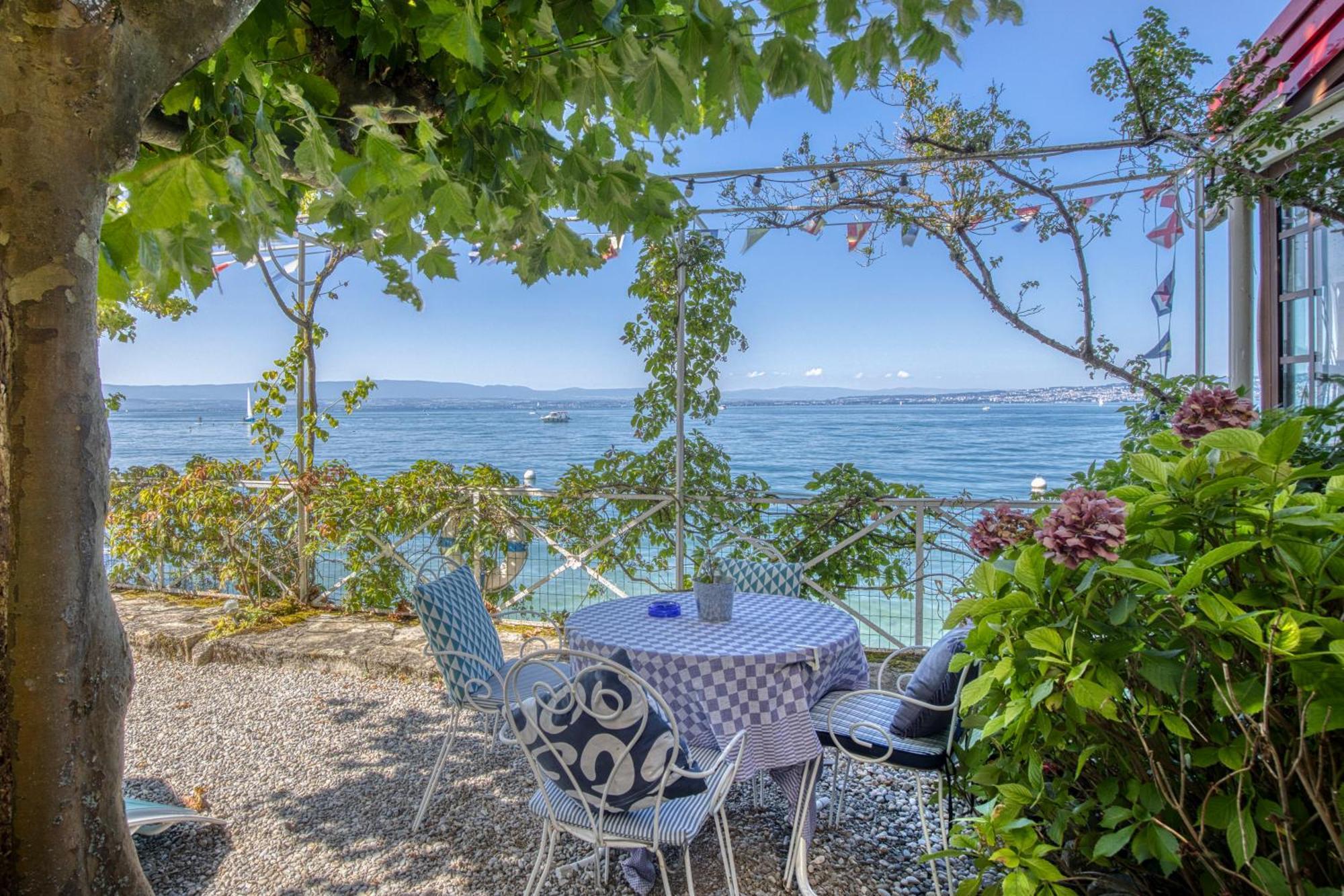 Hotel Les Cygnes Évian-les-Bains Exteriér fotografie