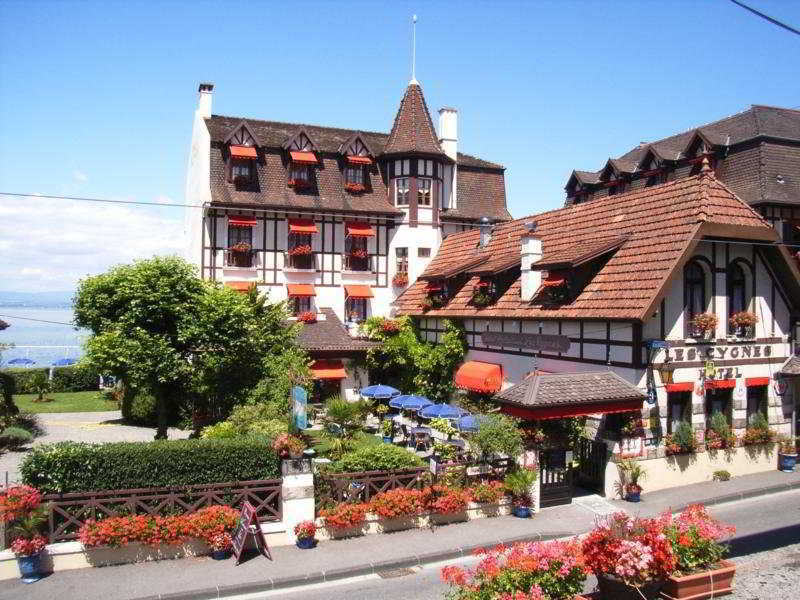 Hotel Les Cygnes Évian-les-Bains Exteriér fotografie