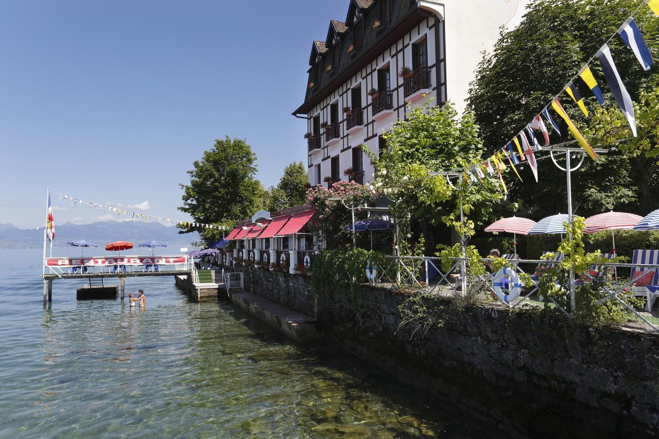 Hotel Les Cygnes Évian-les-Bains Exteriér fotografie